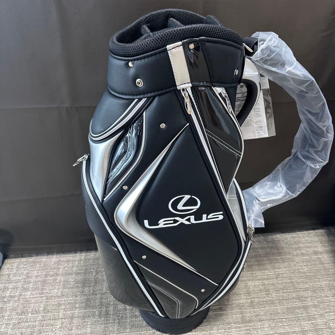 ♡*♡様 LEXUS キャディバッグ スポーティ ブラック/シルバー