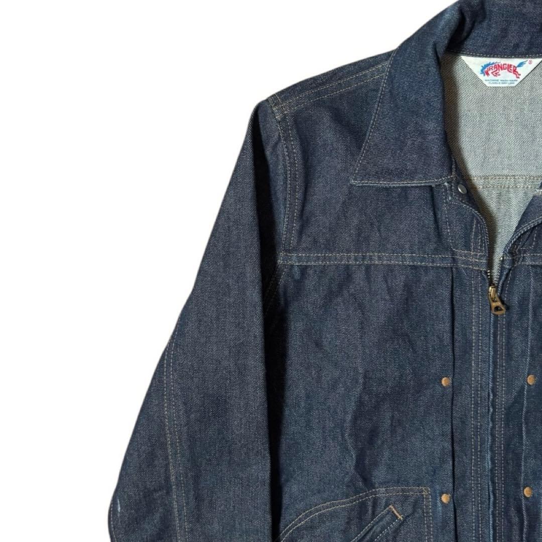 濃紺 Wrangler 11MJZ 暴れ馬タグ 復刻 W-ZIP サイズM