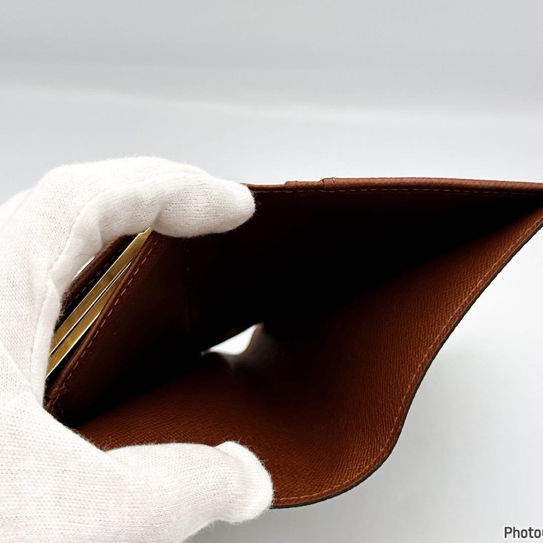 未使用❤️ルイヴィトン✨モノグラム✨ヴィエノワ✨がま口　二つ折り　財布　56