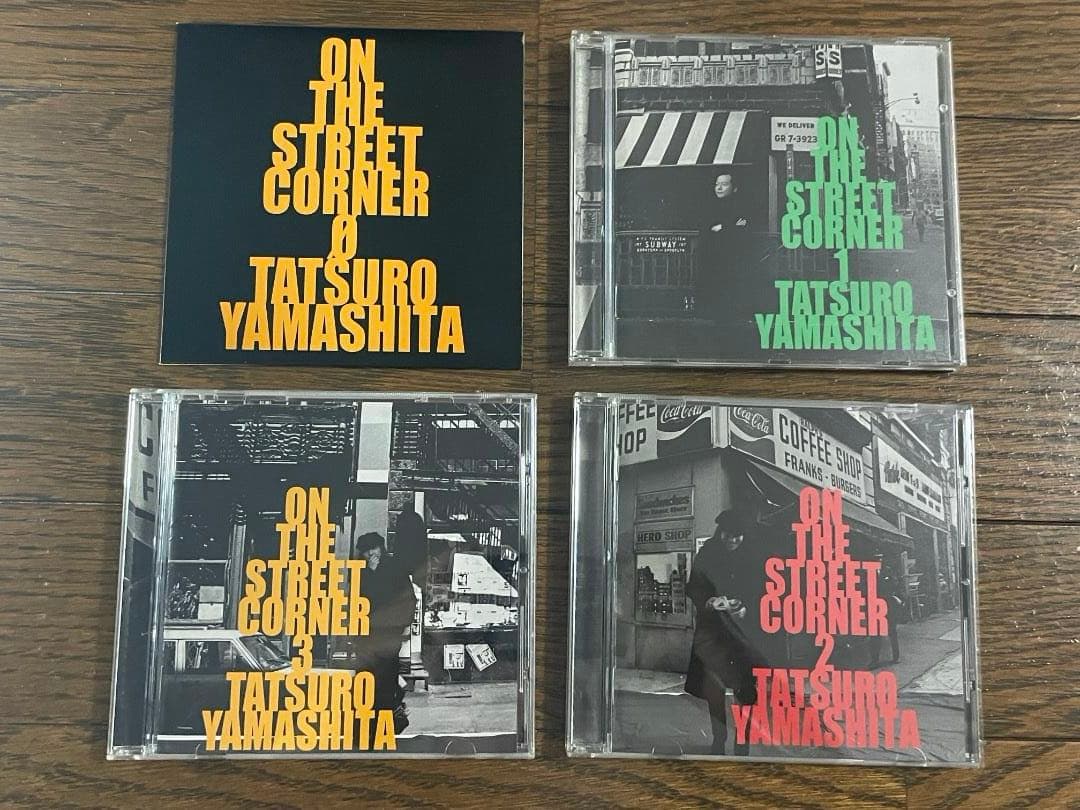 山下達郎 On The Street Corner 0,1,2,3 4枚組BOX