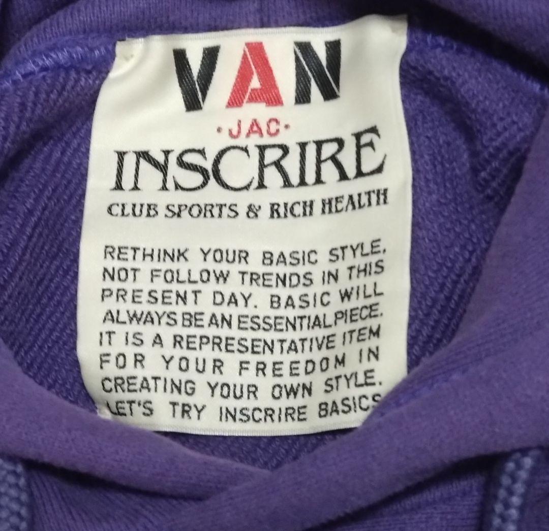 トップス INSCRIRE VAN Vanguards Athletic Parker