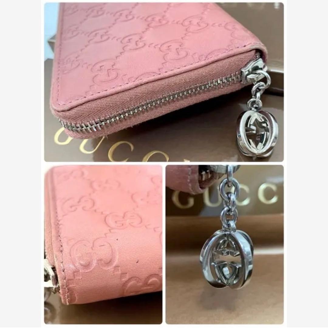 【美品・箱付】GUCCI グッチ長財布 GGTWINS GGツインズ ロゴ
