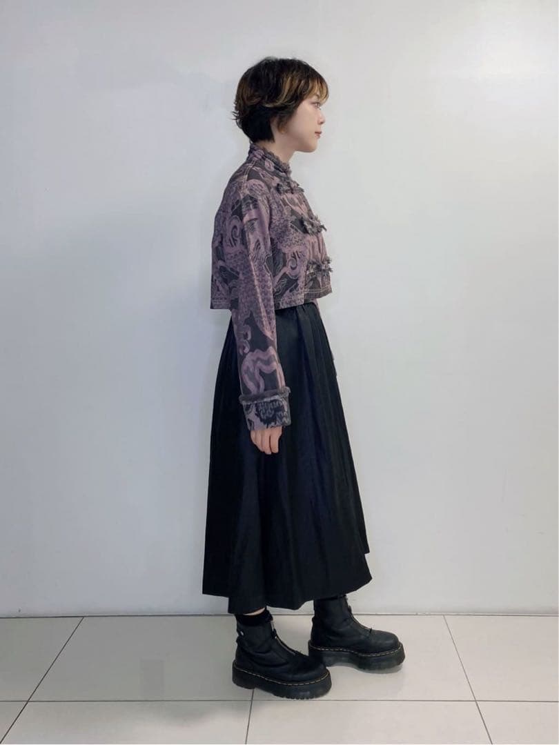 美品 ヴィヴィアンタム 2024年 ドラゴンジャガードデニムジャケット チャイナ