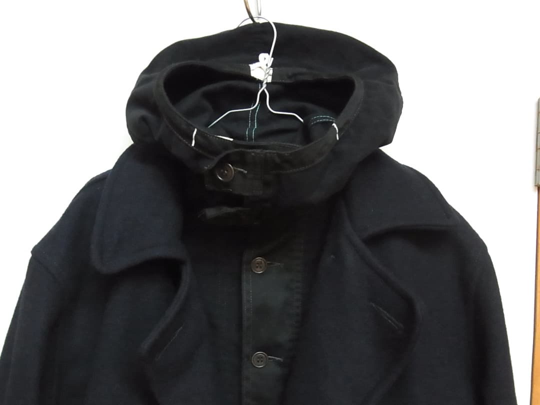 Post Overalls NAVY パーカ／英国製モールスキン使用O’Alls