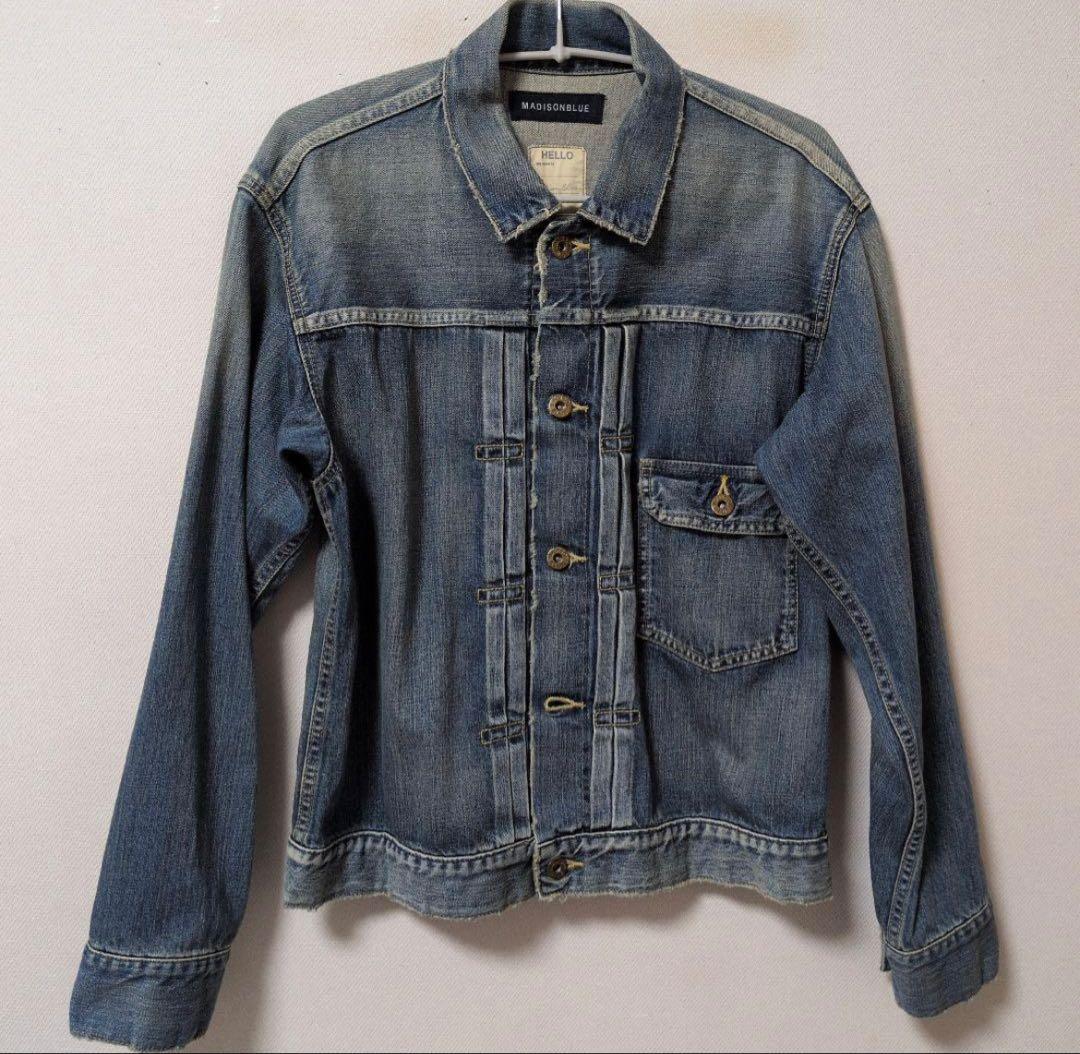 マディソンブルー　定番Gジャン