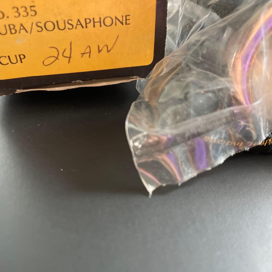 Bach 24AW トロンボーンマウスピース　未開封