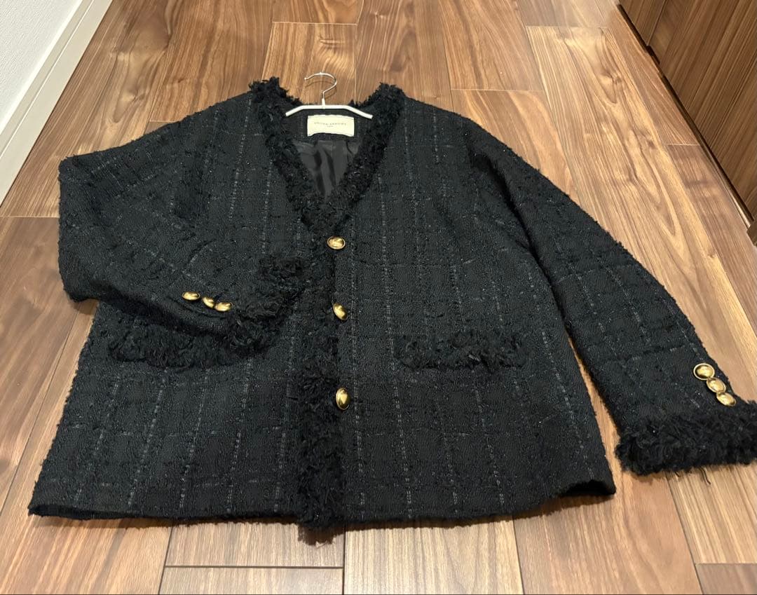 お値下 美品 ユナイテッドアローズ ツイード ジャケットUNITEDARROWS