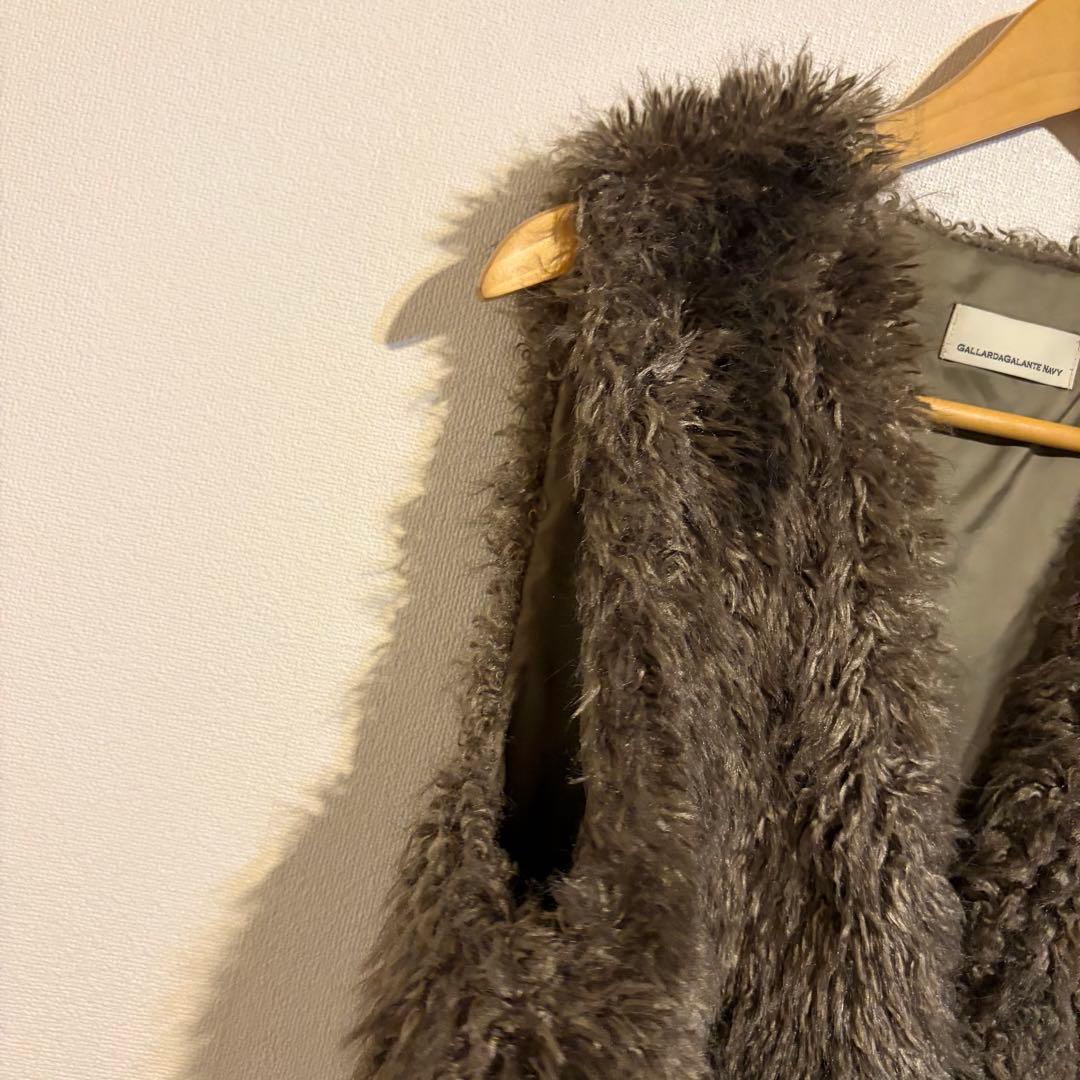 GALLARDAGALANTE フェイクカシミヤベスト