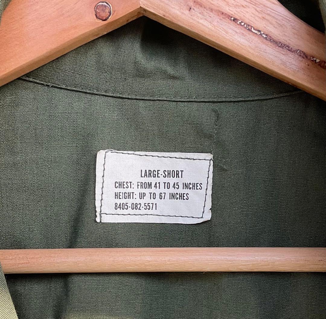 ジャングルファティーグ　ジャケット　L-S デッドストック　3rd ノンリップ