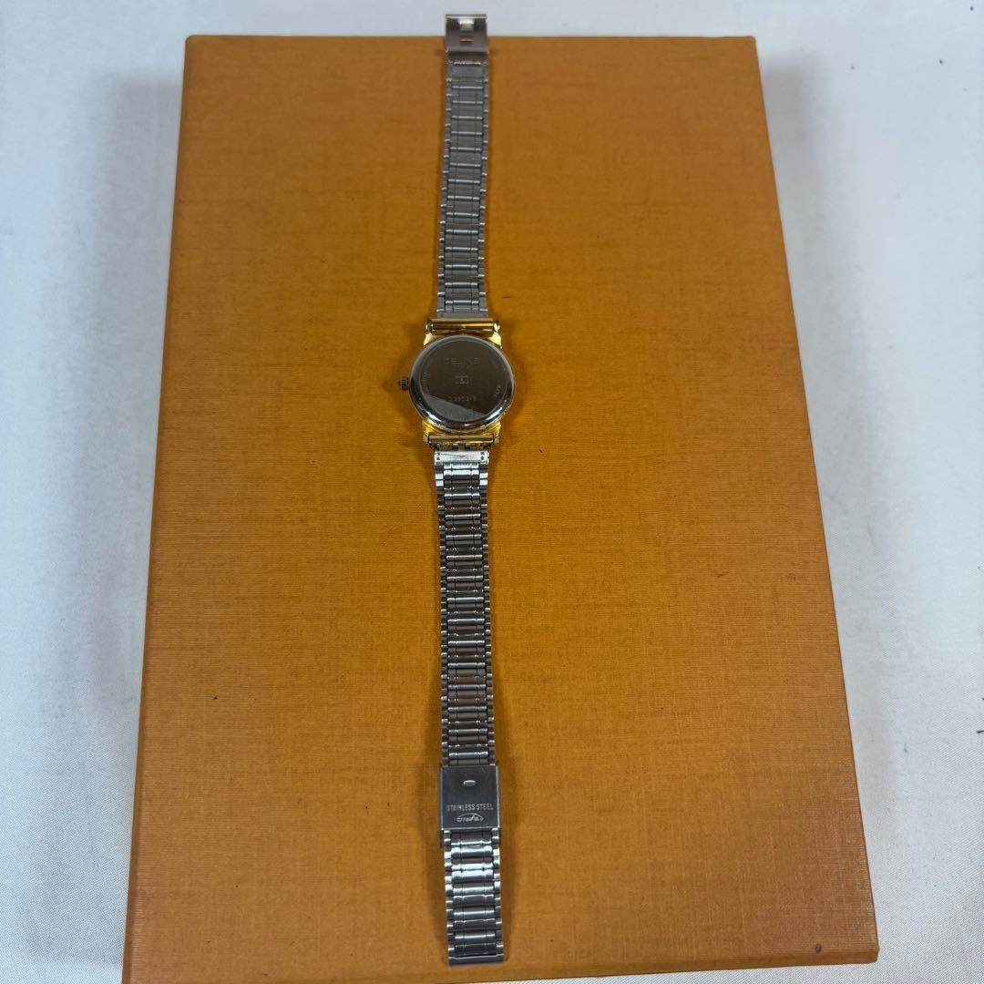 ✨稼働品美品✨CELINE セリーヌ　腕時計　ゴールド　クォーツ　ゴールド文字盤