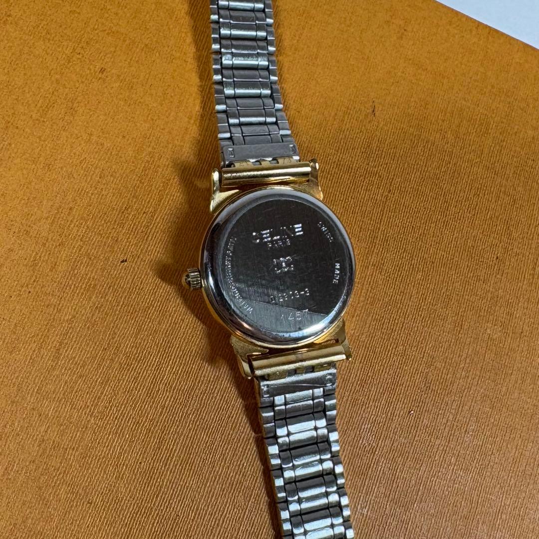 ✨稼働品美品✨CELINE セリーヌ　腕時計　ゴールド　クォーツ　ゴールド文字盤