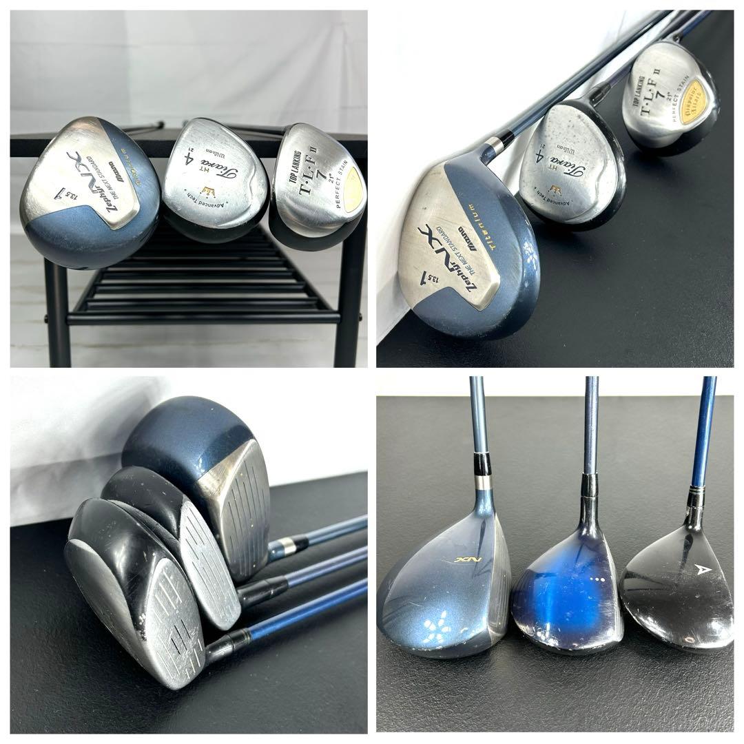 本格派 レディースゴルフクラブ 8本 ゴルフセット お試しセット 初心者向