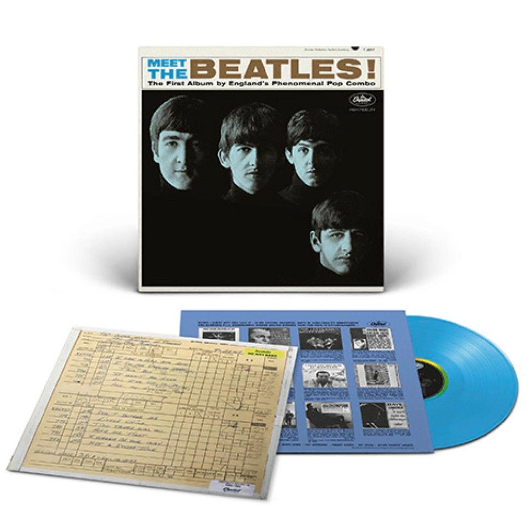 ミート・ザ・ビートルズ [カラーLP]　帯付