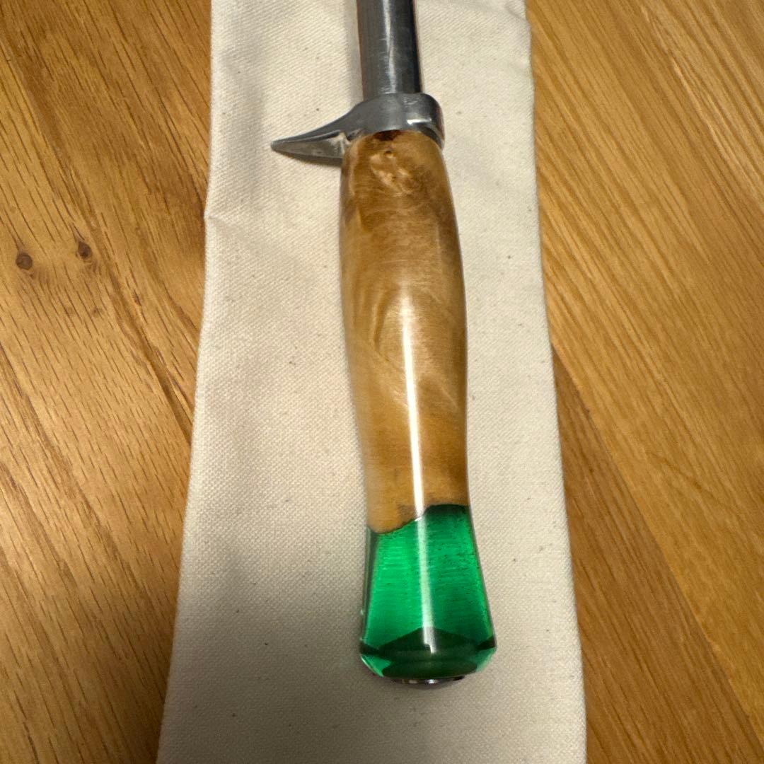 サバスフィッシング スールス　シルバーポリッシュ　グリーン