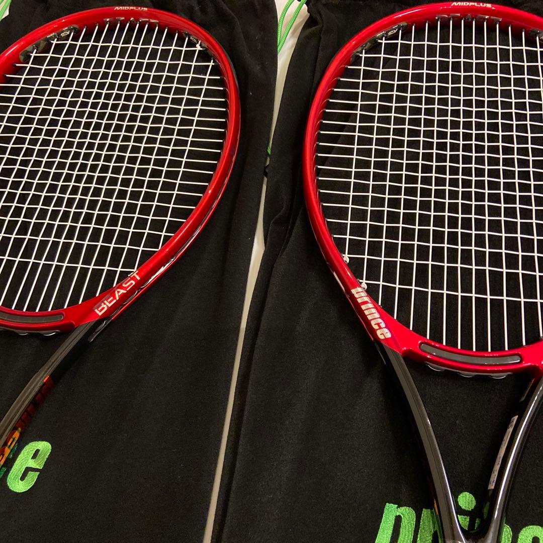 ★新品未使用★プリンスBEAST prince 硬式テニス ラケット 2本セット