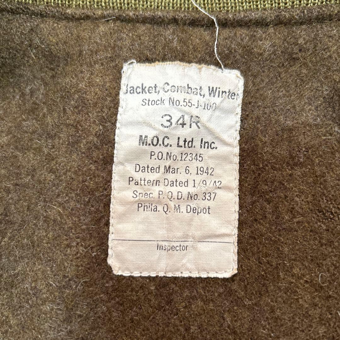 Vintage 1942年製 フライトジャケット 34K