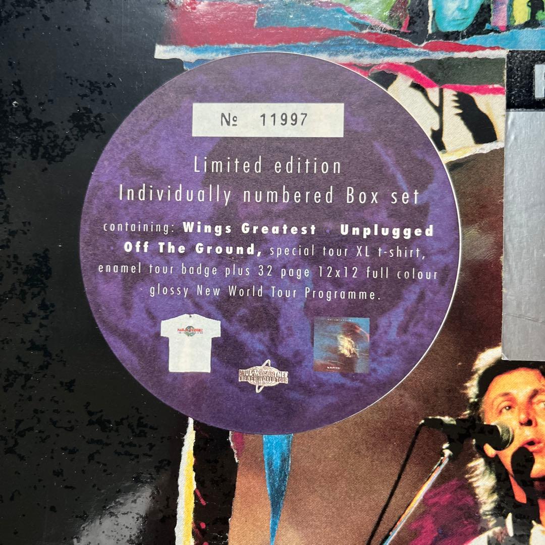 ポールマッカートニー/限定BOX 30cm×30cm 未開封　(1993年)