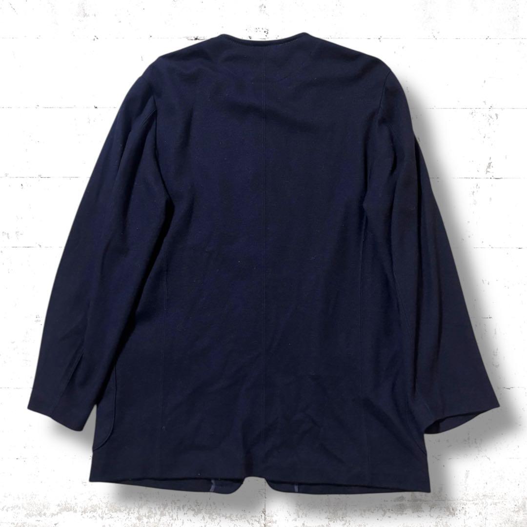 archive Y's for men ノーカラー　ウール　ジャケット　90S