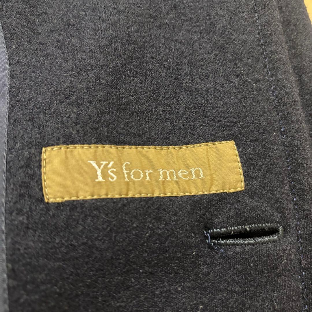 archive Y's for men ノーカラー　ウール　ジャケット　90S