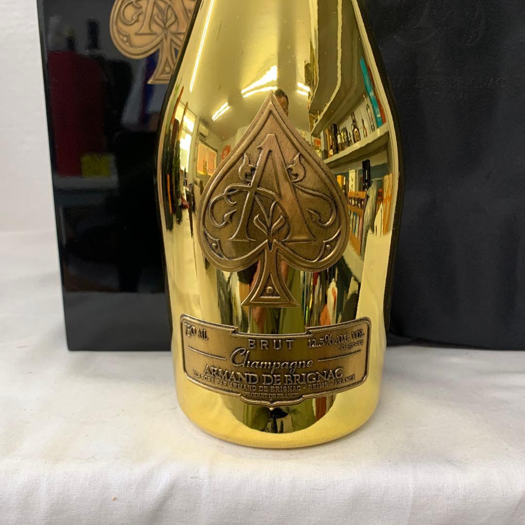 アルマンドブリニャック　ゴールド750ml 12.5% 箱　カバー付