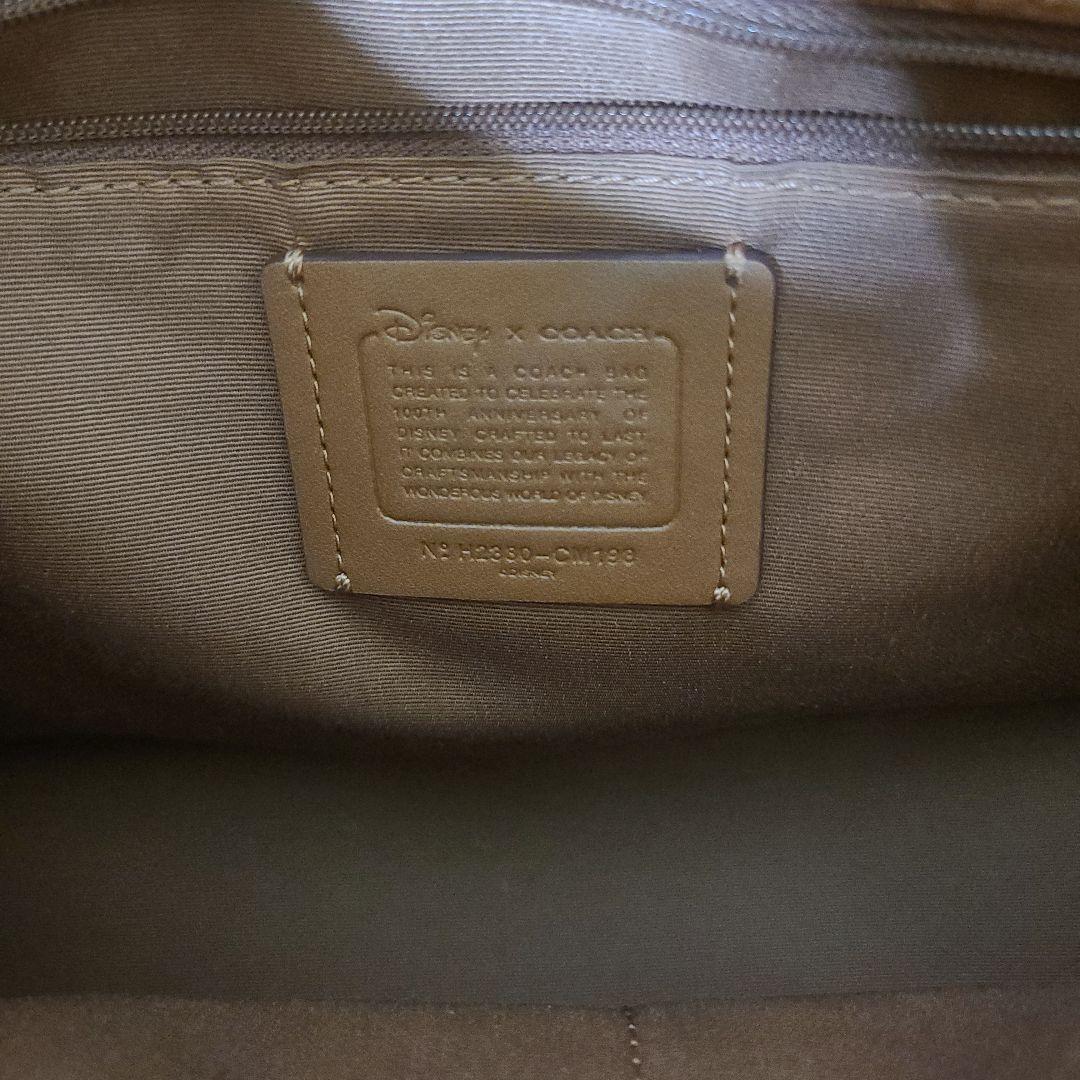 Disney x Coach ミッキーマウス ショルダーバッグ使用感なし！