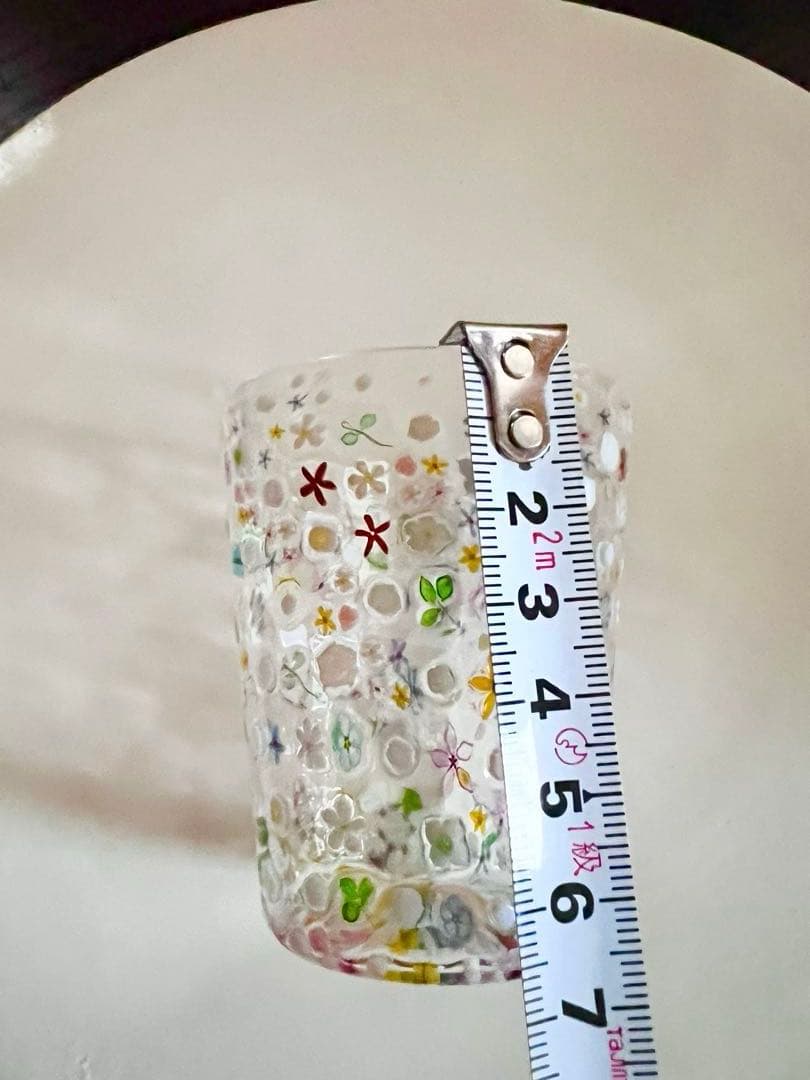 江波富士子　 江波冨士子　花の庭　ガラス　グラス　コップ　貴重　完売