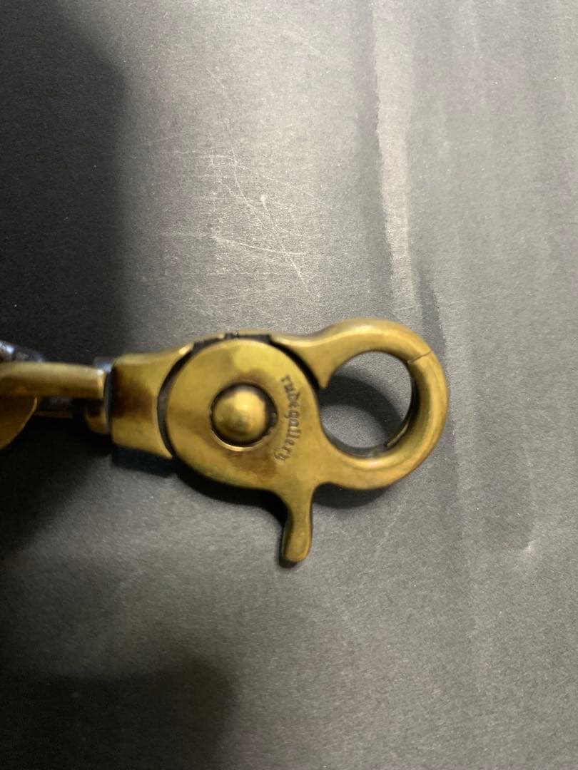 小物 RUDE GALLERY Clip Hook Skull WalletChain