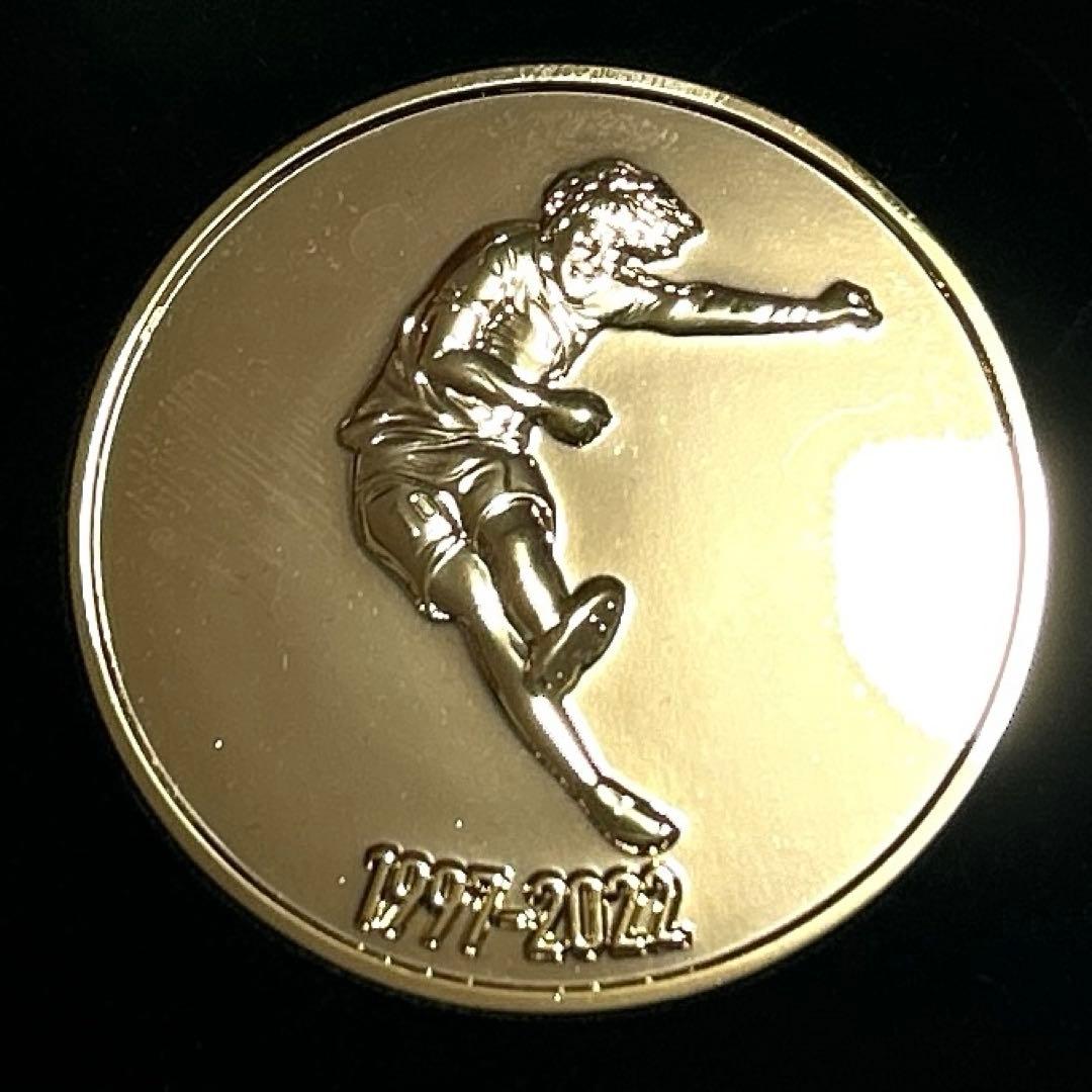 中村俊輔 引退 試合 記念 メダル