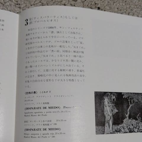 ゴヤ 版画選集 昭和47年