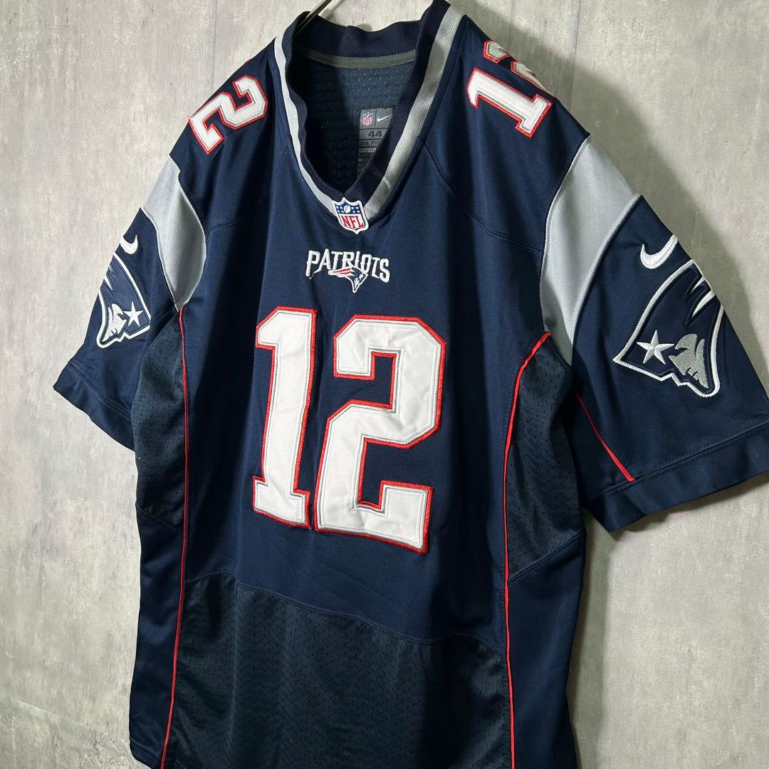 NIKE NFL ペイトリオッツ トム・ブレイディ ゲームシャツ