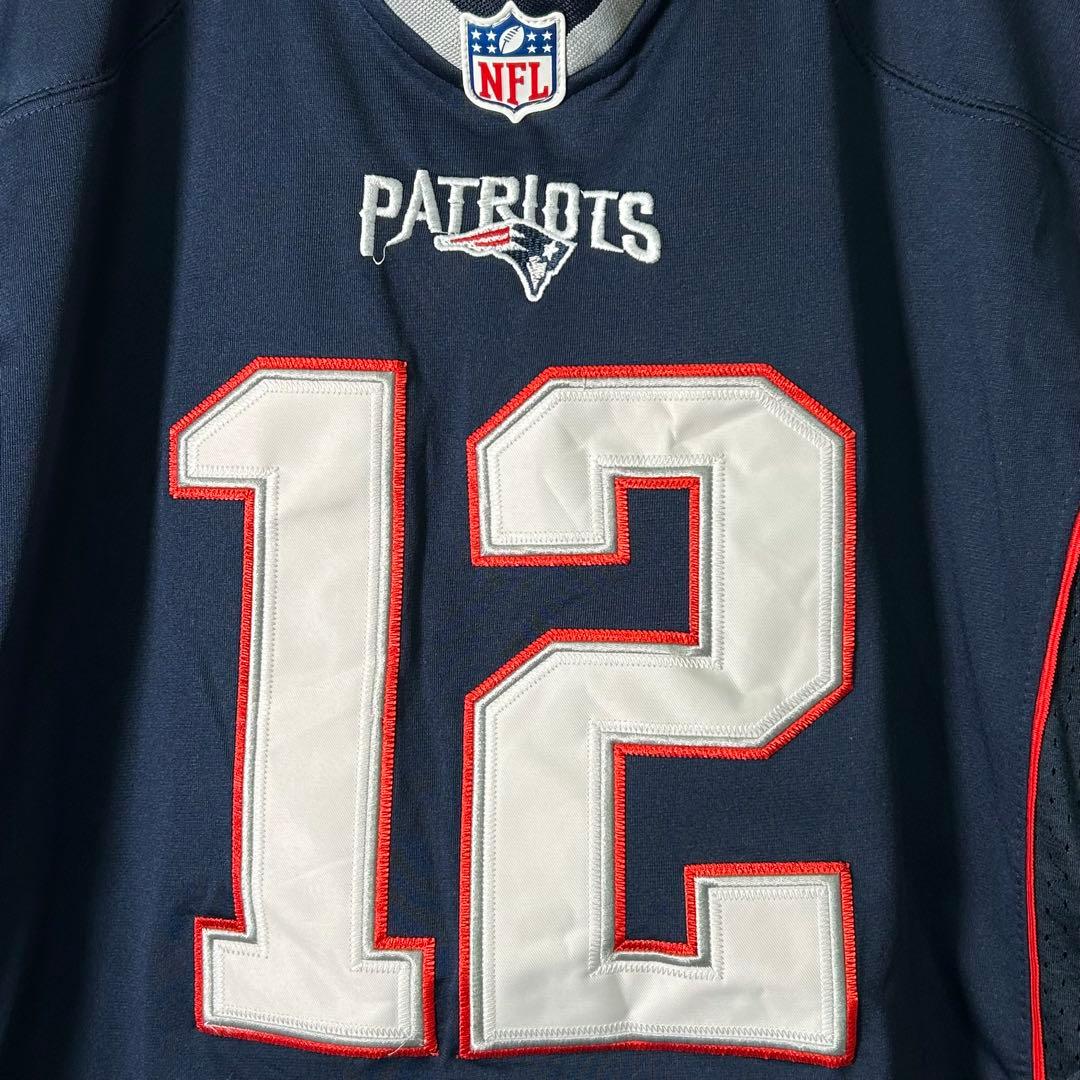 NIKE NFL ペイトリオッツ トム・ブレイディ ゲームシャツ