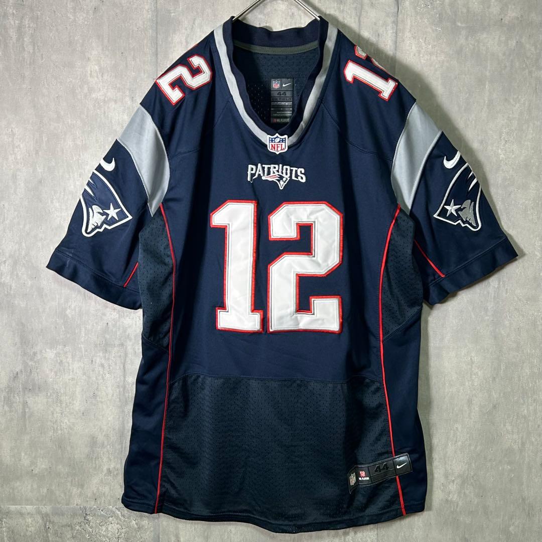 NIKE NFL ペイトリオッツ トム・ブレイディ ゲームシャツ