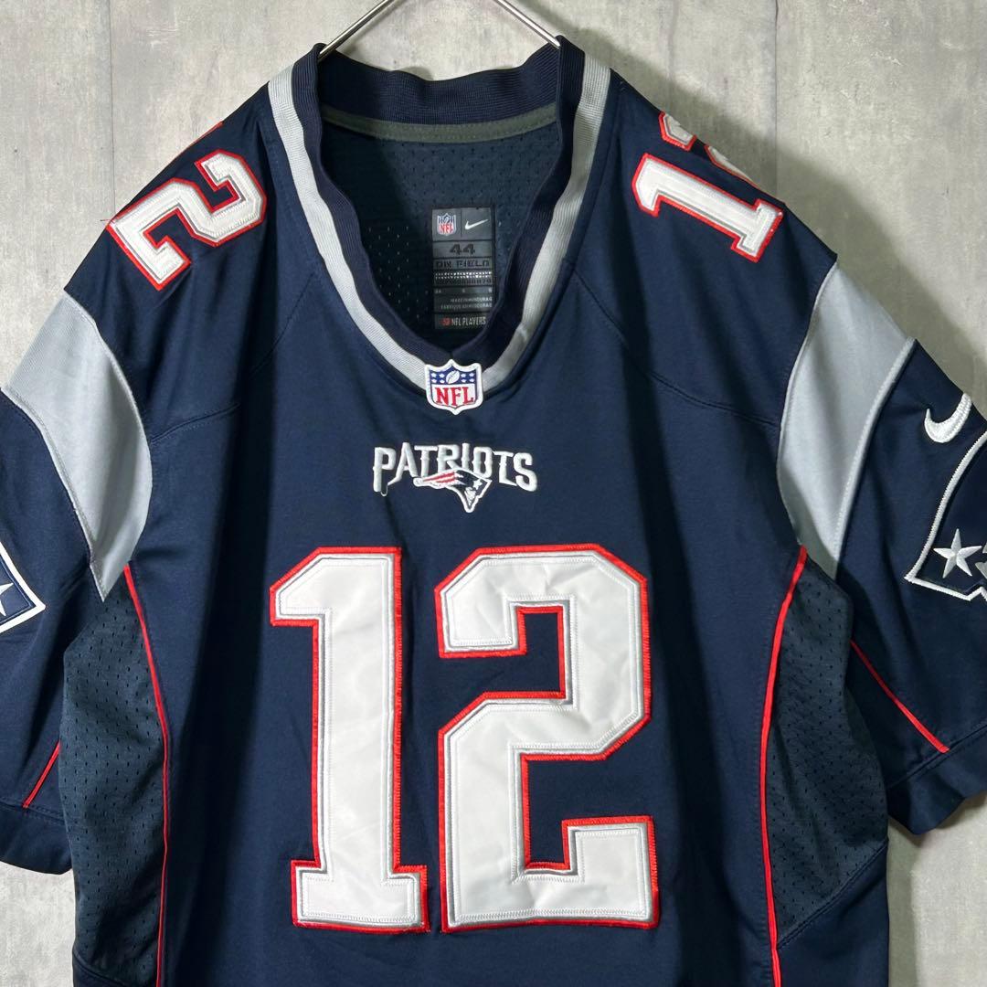 NIKE NFL ペイトリオッツ トム・ブレイディ ゲームシャツ