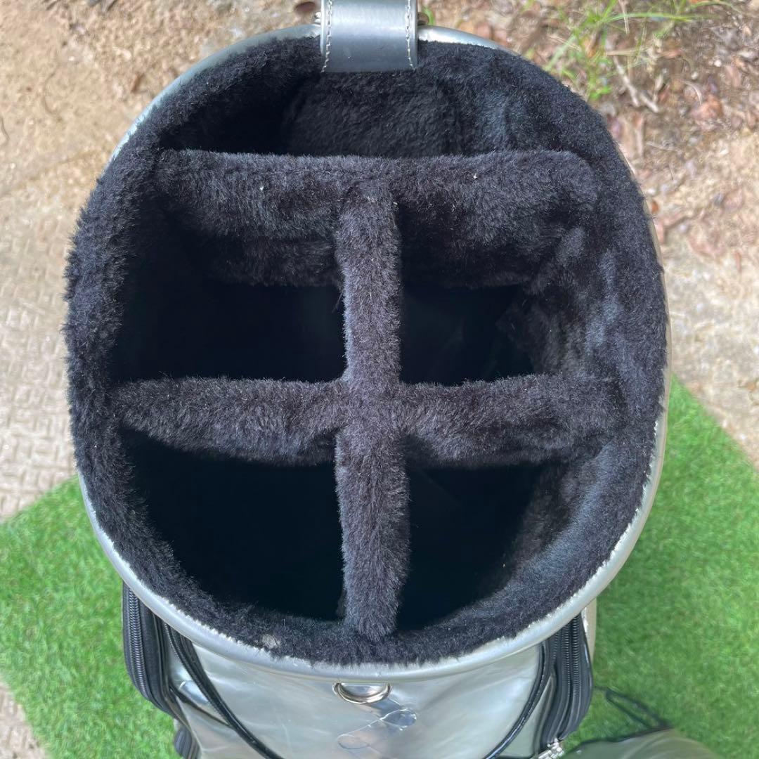 PUMA プーマ 9.0型 スタッフ キャディバッグ 5分割 (SILVER)