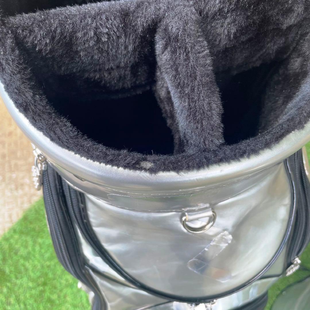 PUMA プーマ 9.0型 スタッフ キャディバッグ 5分割 (SILVER)