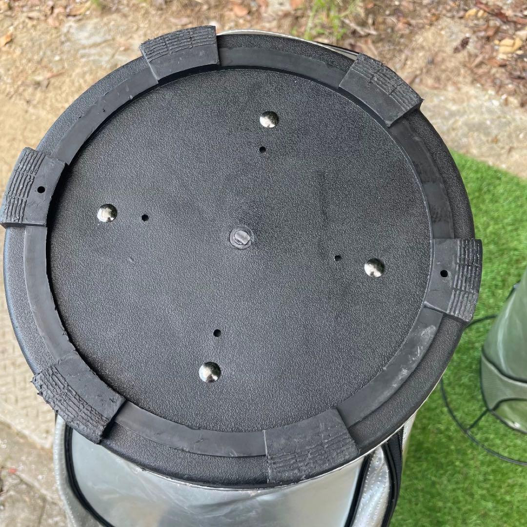 PUMA プーマ 9.0型 スタッフ キャディバッグ 5分割 (SILVER)