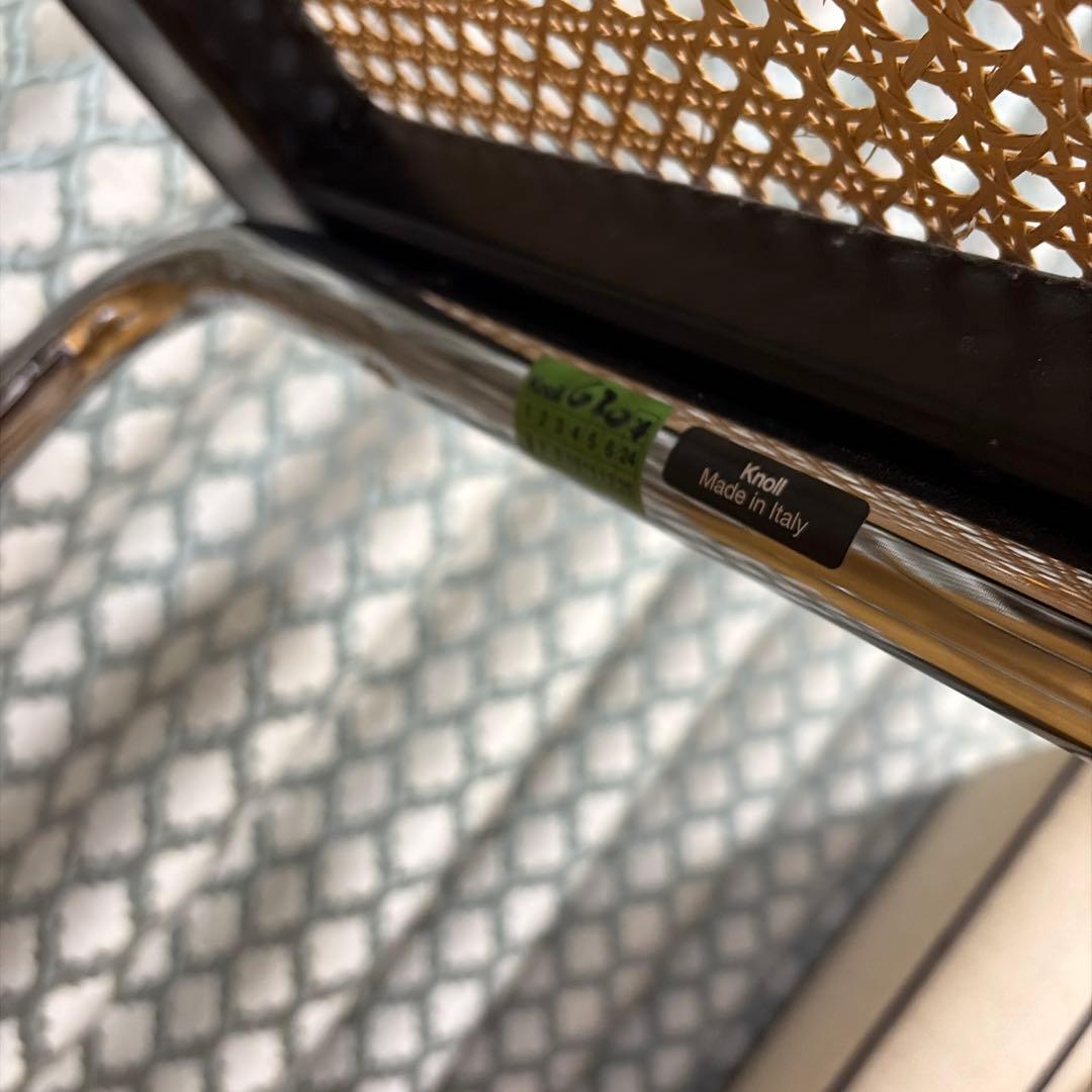 【美品】マルセルブロイヤーknoll製チェスカチェア