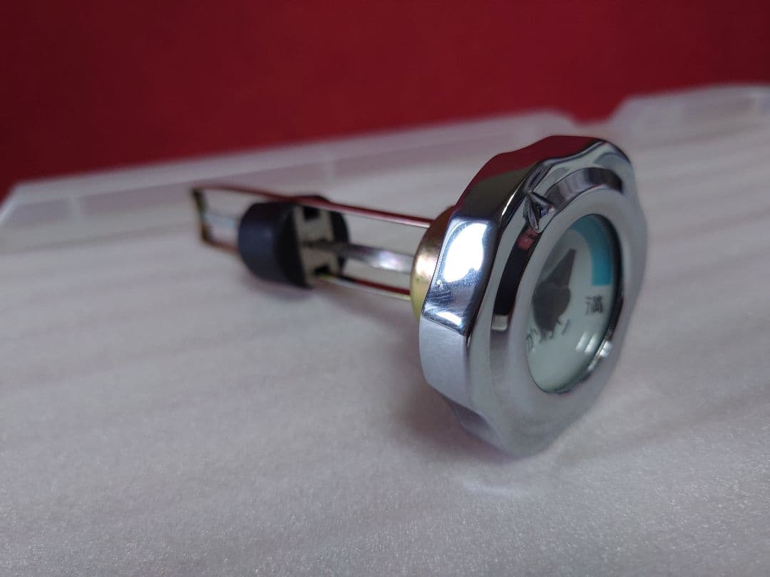 ホンダ純正品　シャリー ダックス モンキー カブ 燃料ゲージ　フューエル メッキ