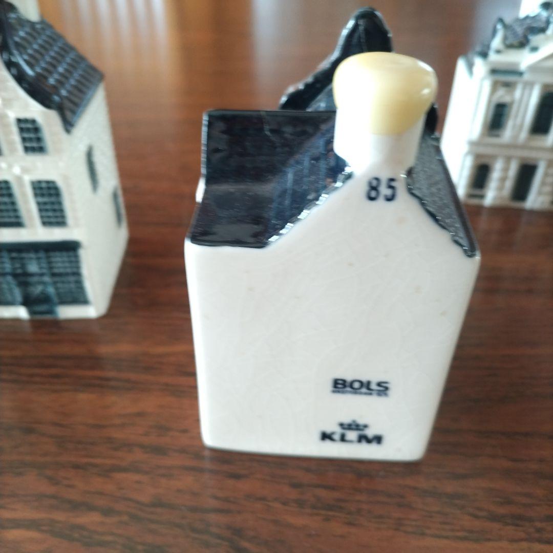 BOLS KLM オランダの家屋 置物セット