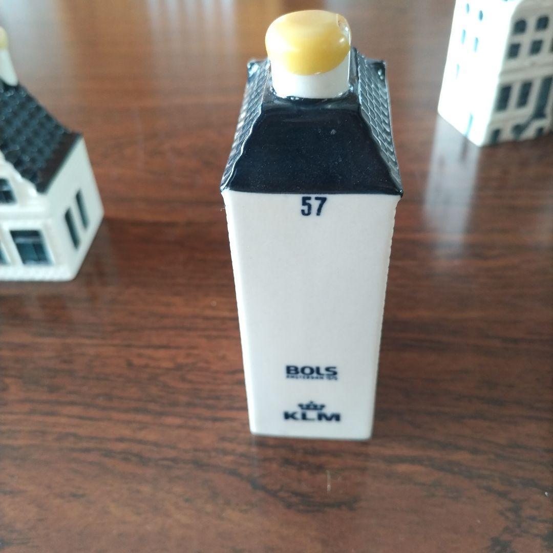 BOLS KLM オランダの家屋 置物セット