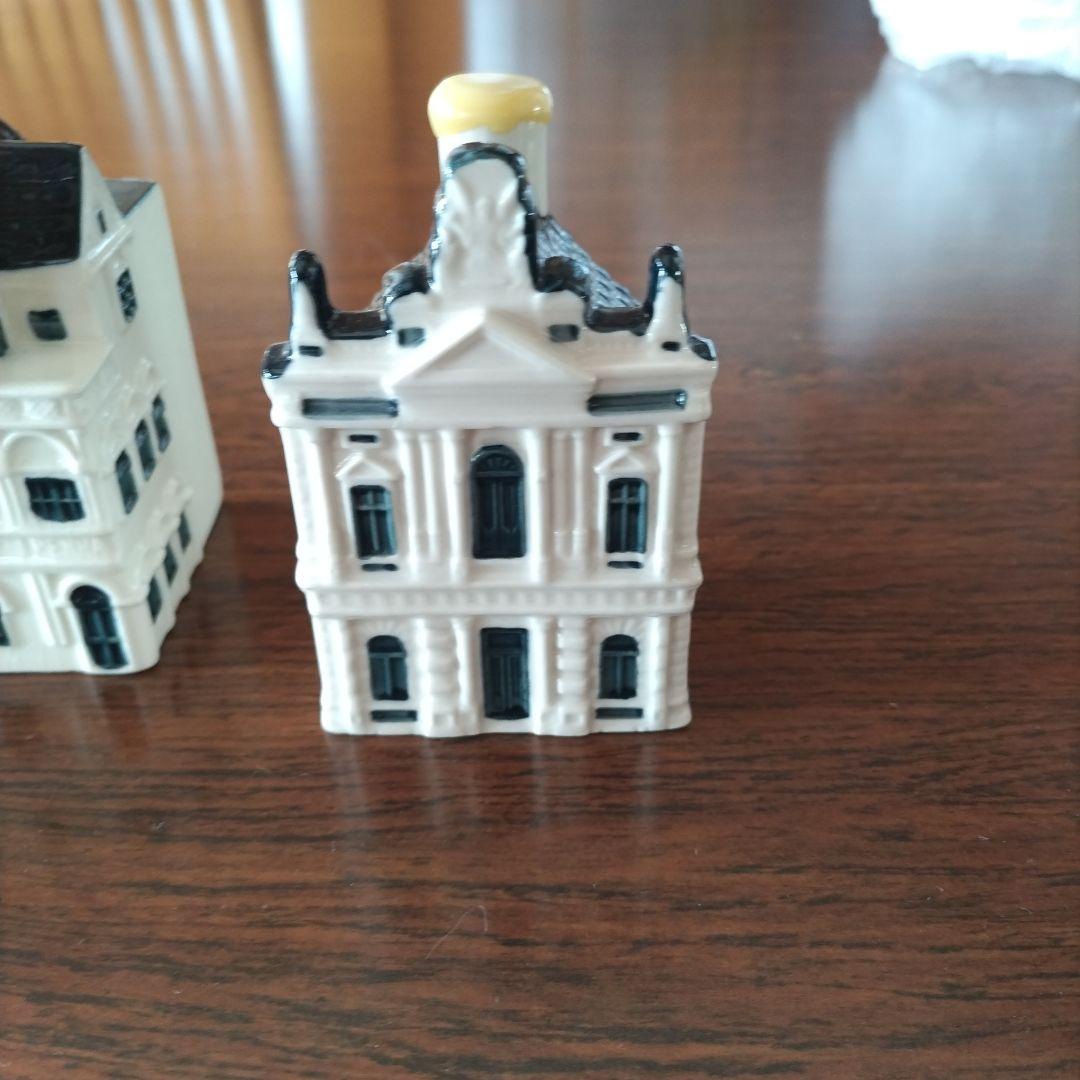 BOLS KLM オランダの家屋 置物セット