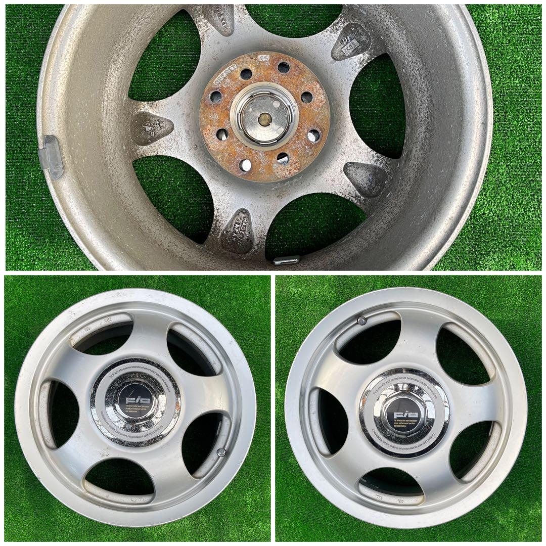 フィオ 社外マルチホイール 14×6J +4H-100/114.3 4本セット