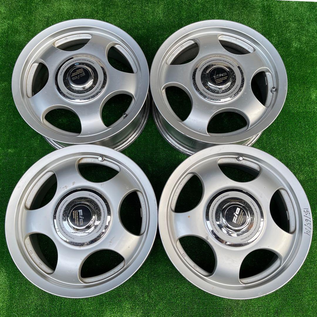 フィオ 社外マルチホイール 14×6J +4H-100/114.3 4本セット