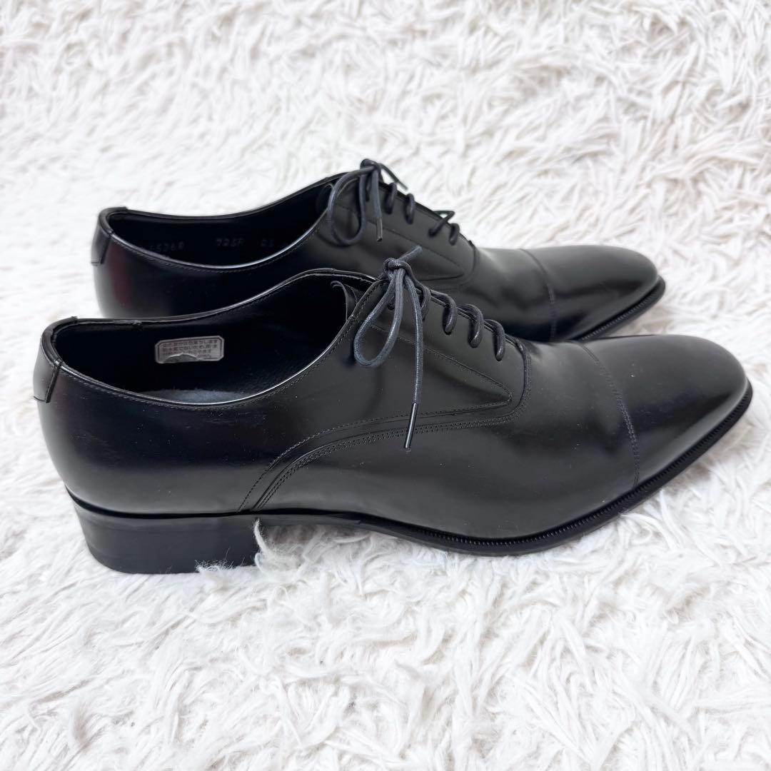 【新品】リーガル 日本製 725R ビジネスシューズ ストレートチップ 25 黒