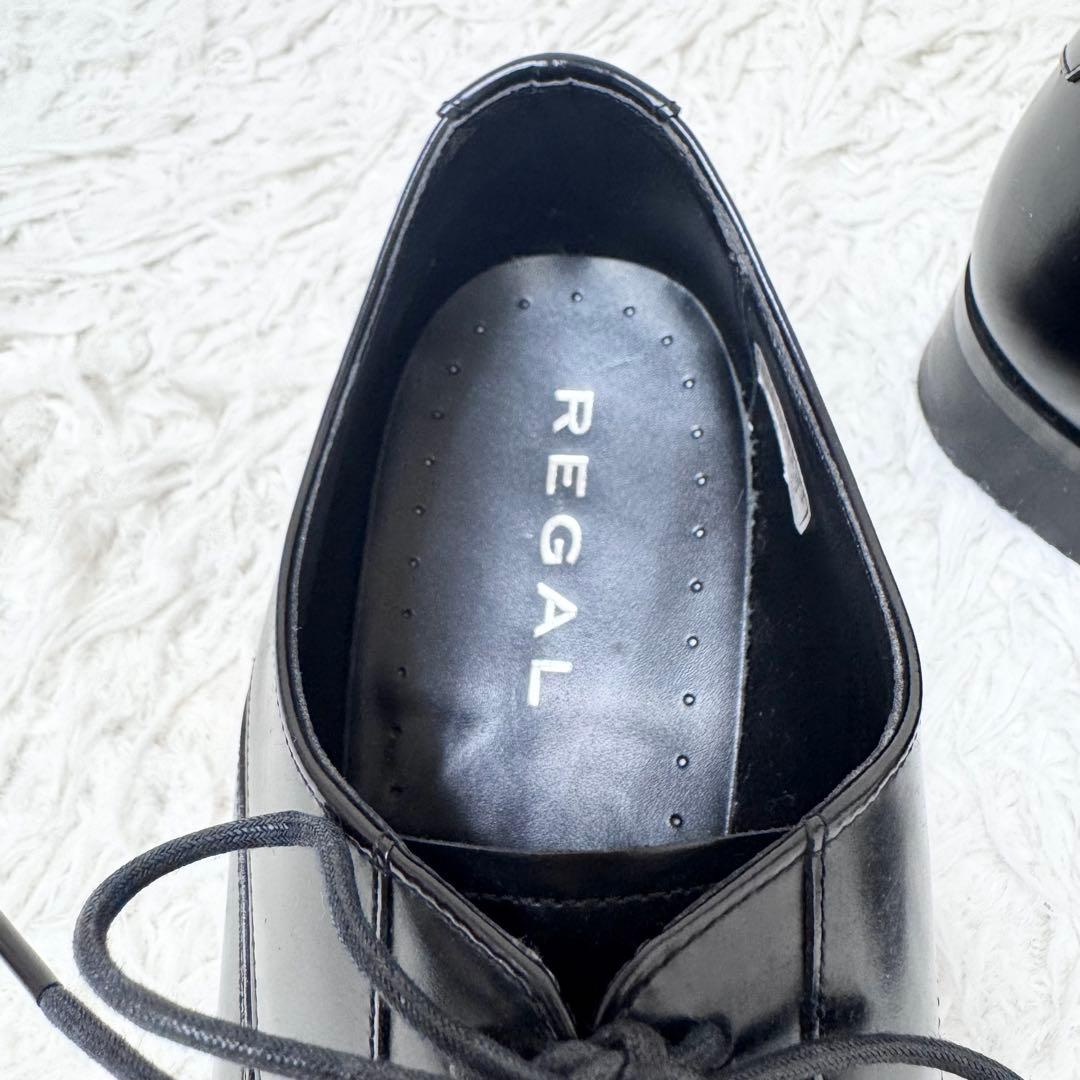 【新品】リーガル 日本製 725R ビジネスシューズ ストレートチップ 25 黒