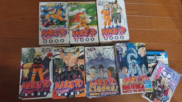 NARUTO 全巻＋映画の特典