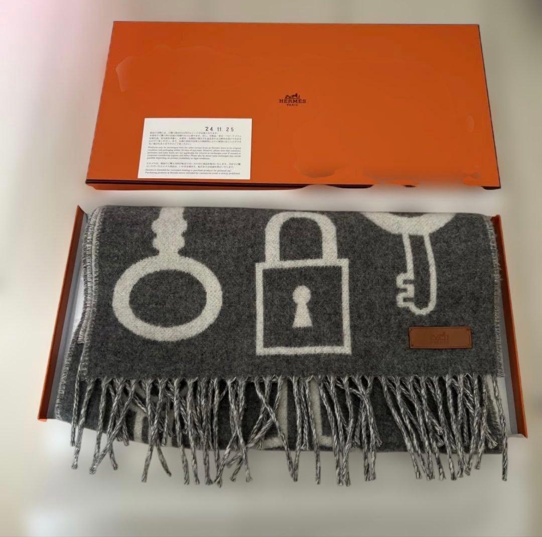 エルメスカシミヤマフラー