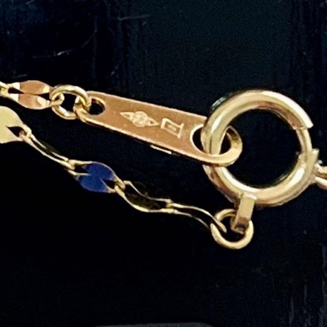 ラスト1本　新品　K24ネックレス ペタルチェーン　純金　3箇所刻印　造幣局刻印