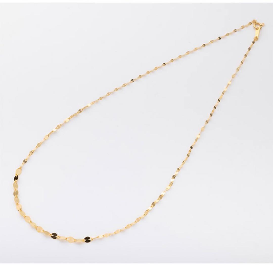 ラスト1本　新品　K24ネックレス ペタルチェーン　純金　3箇所刻印　造幣局刻印