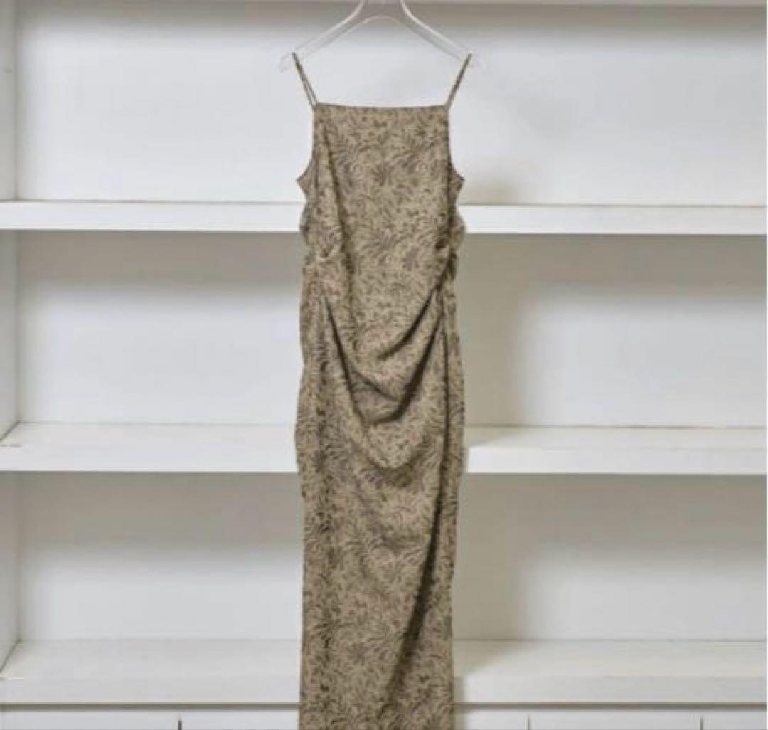 ワンピース todayful Jacquard Camisole Dress